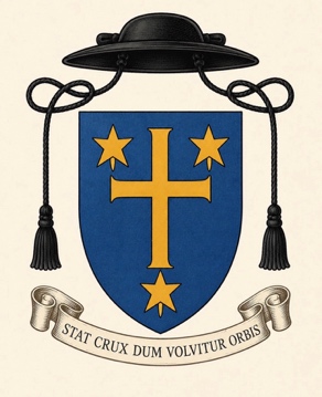 Progressive degrees of heraldic representation: full achievement stage